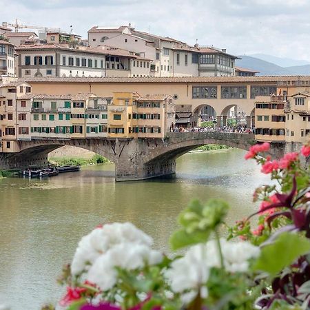 Historical Apartment Spectacular Arno View With Balcony From 12 Th Century. 佛罗伦萨 外观 照片